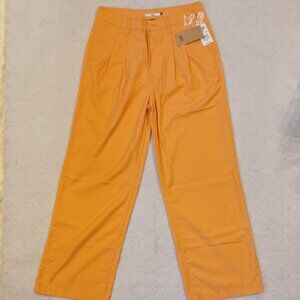 Vans Alder Relaxed Pleated Pants Peach/Salmon Women's Size 26 New with Tags